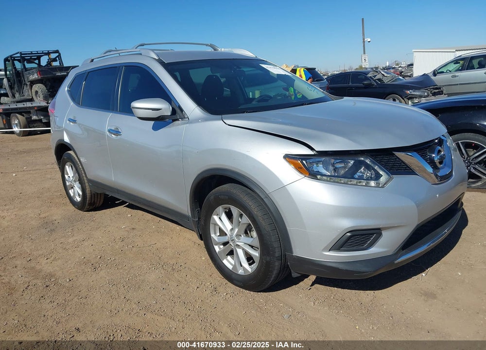 2016 NISSAN ROGUE SV VIN: KNMAT2MT6GP729746