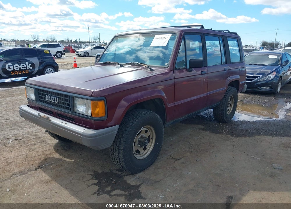 1990 ISUZU TROOPER VIN: JACCH58E7L7901296