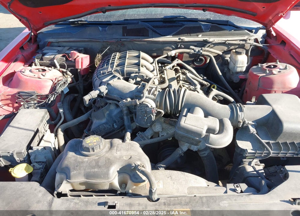 2011 FORD MUSTANG V6 PREMIUM VIN: 1ZVBP8AM9B5166508