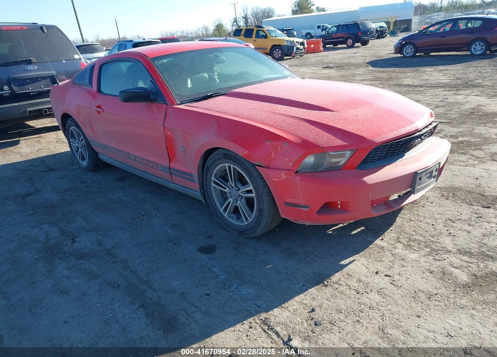 2011 FORD MUSTANG V6 PREMIUM VIN: 1ZVBP8AM9B5166508