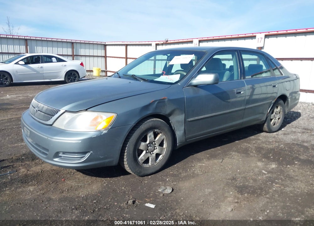 2001 TOYOTA AVALON XL VIN: 4T1BF28B11U116211
