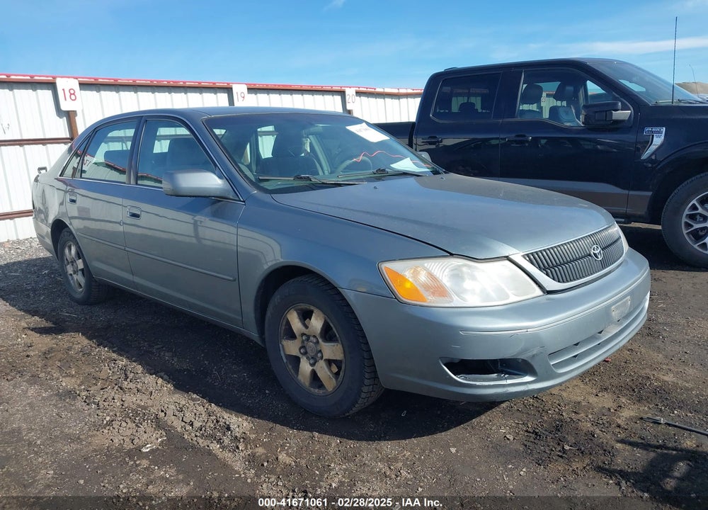 2001 TOYOTA AVALON XL VIN: 4T1BF28B11U116211