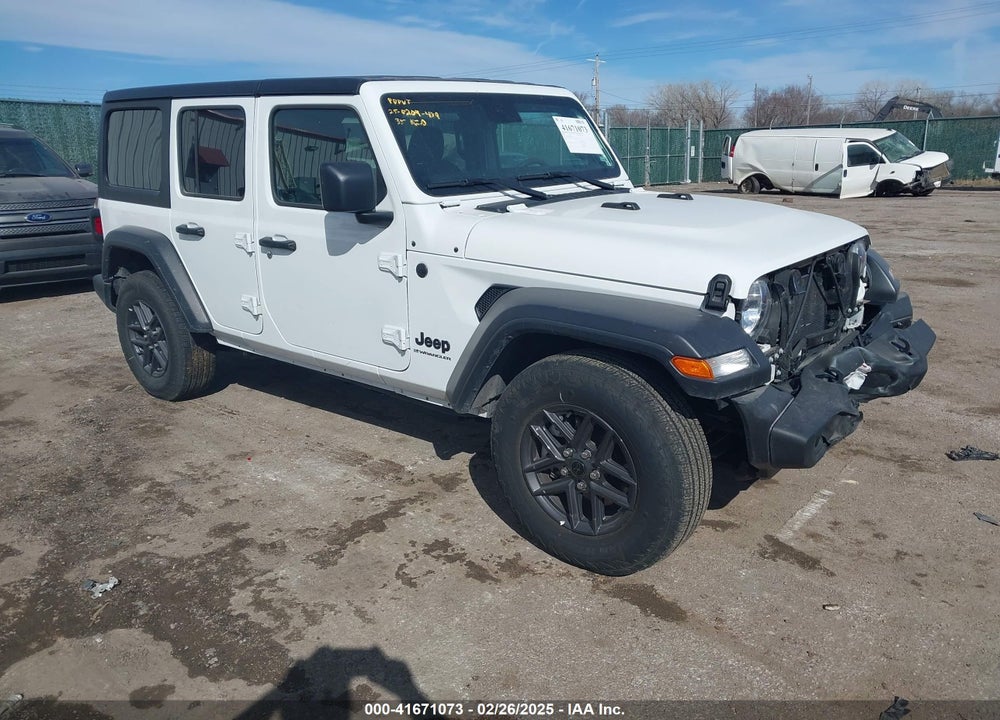 2024 JEEP WRANGLER 4-DOOR SPORT S 4X4 VIN: 1C4PJXDN4RW300936