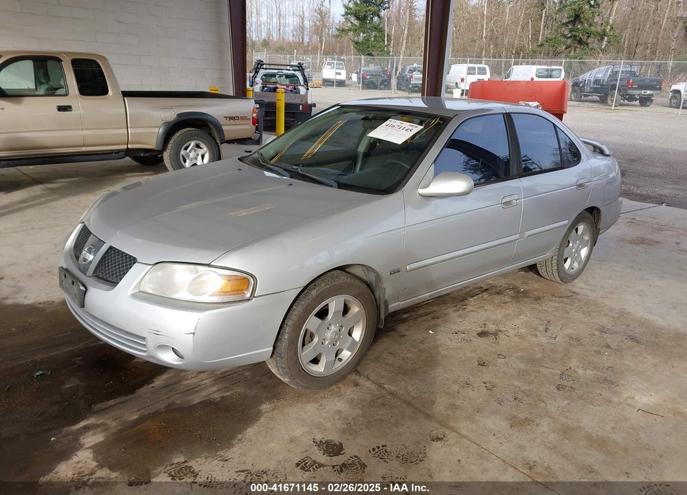 2006 NISSAN SENTRA VIN: 3N1CB51D56L567356