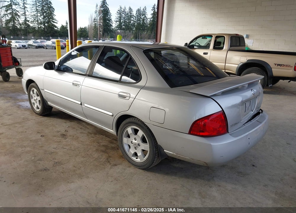 2006 NISSAN SENTRA VIN: 3N1CB51D56L567356