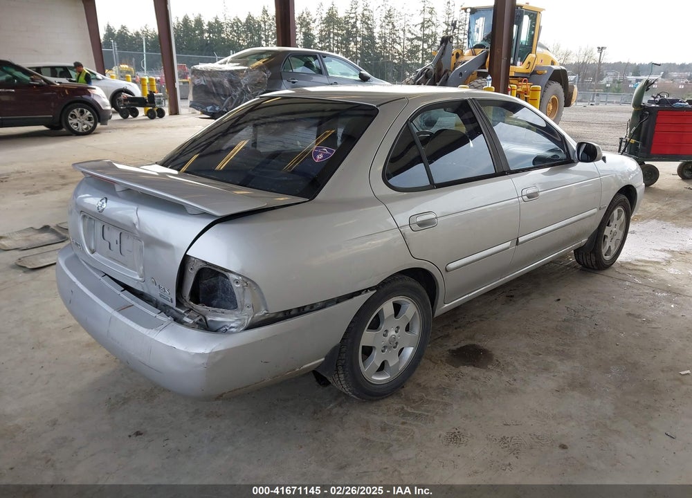 2006 NISSAN SENTRA VIN: 3N1CB51D56L567356