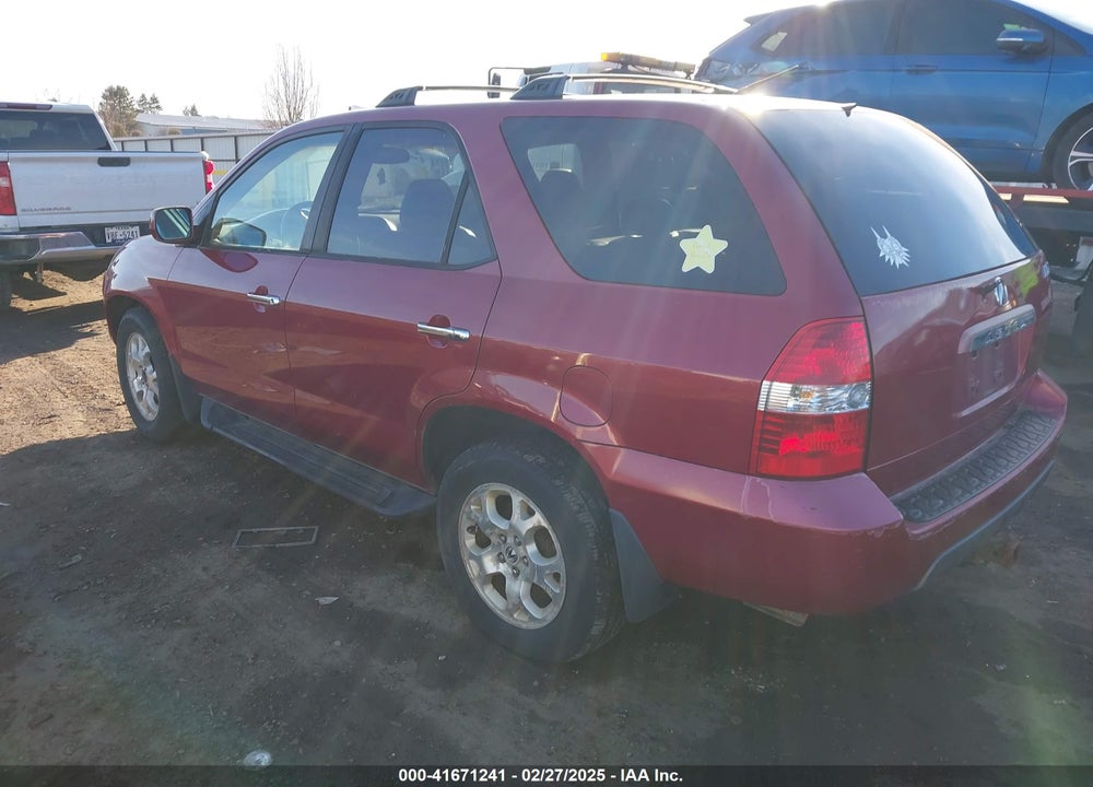 2002 ACURA MDX VIN: 2HNYD18832H535114