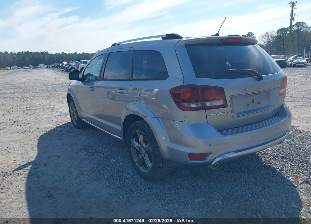2015 DODGE JOURNEY CROSSROAD VIN: 3C4PDCGG8FT561355