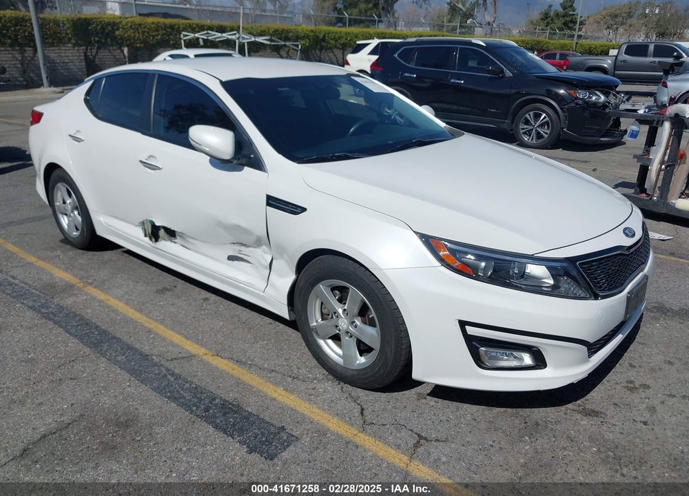 2015 KIA OPTIMA LX VIN: KNAGM4A76F5631396