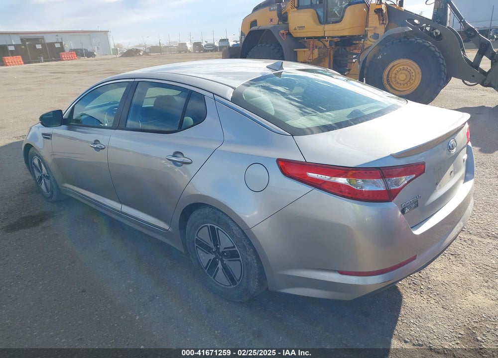2012 KIA OPTIMA HYBRID VIN: KNAGM4AD0C5013301