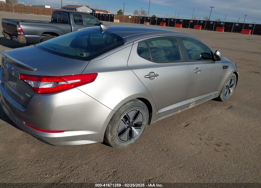 2012 KIA OPTIMA HYBRID VIN: KNAGM4AD0C5013301
