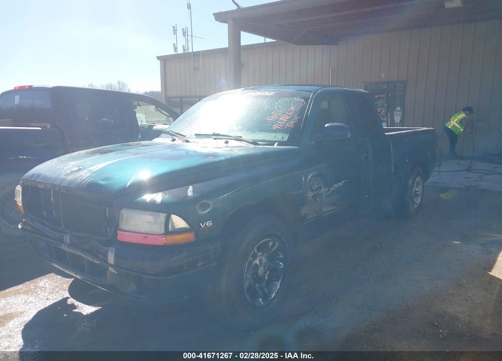 2000 DODGE DAKOTA VIN: 1B7GL22X1YS600067
