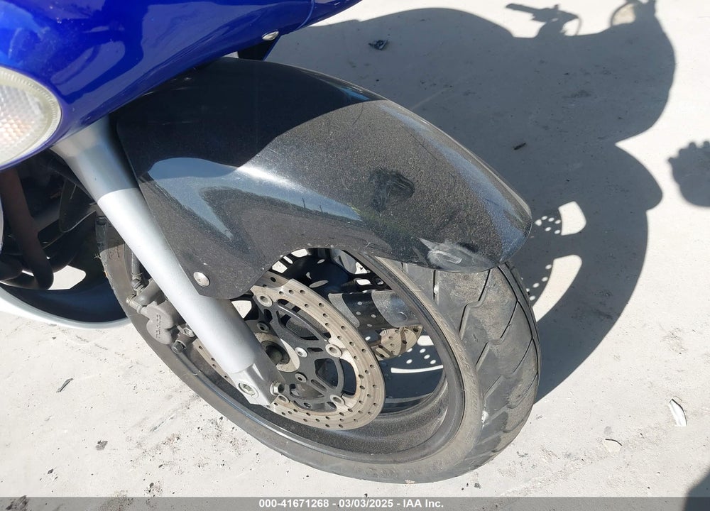 2006 SUZUKI GSX600 F VIN: JS1GN79A962101260