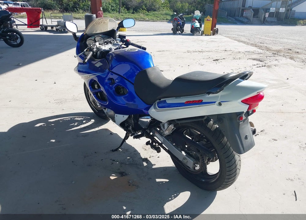 2006 SUZUKI GSX600 F VIN: JS1GN79A962101260