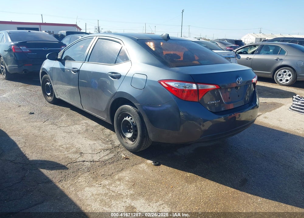 2016 TOYOTA COROLLA VIN: 5YFBURHE2GP407528
