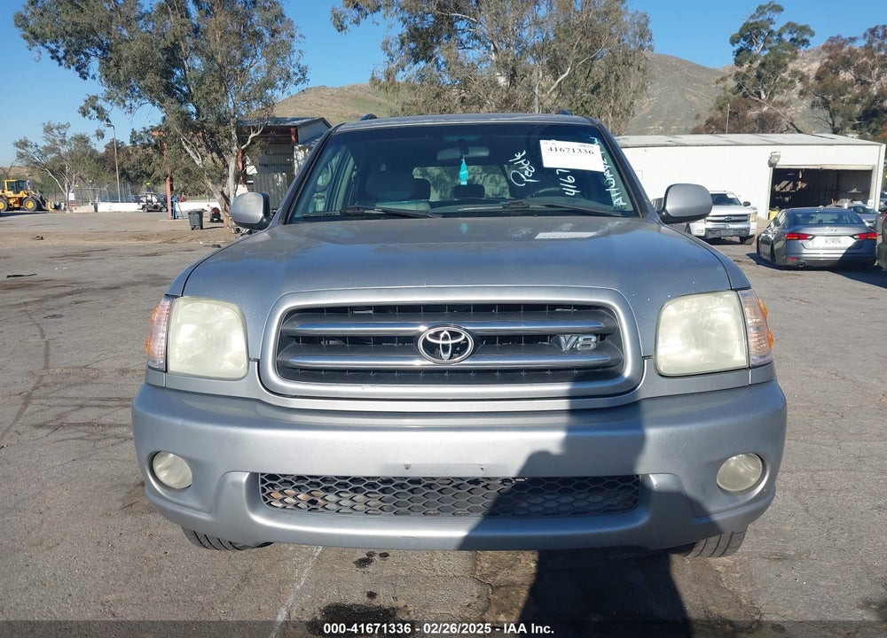 2001 TOYOTA SEQUOIA LIMITED V8 VIN: 5TDZT38A61S044399