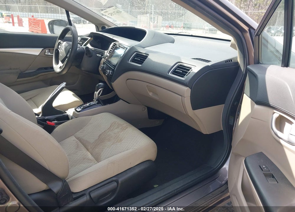2015 HONDA CIVIC VIN: 19XFB2F82FE015094