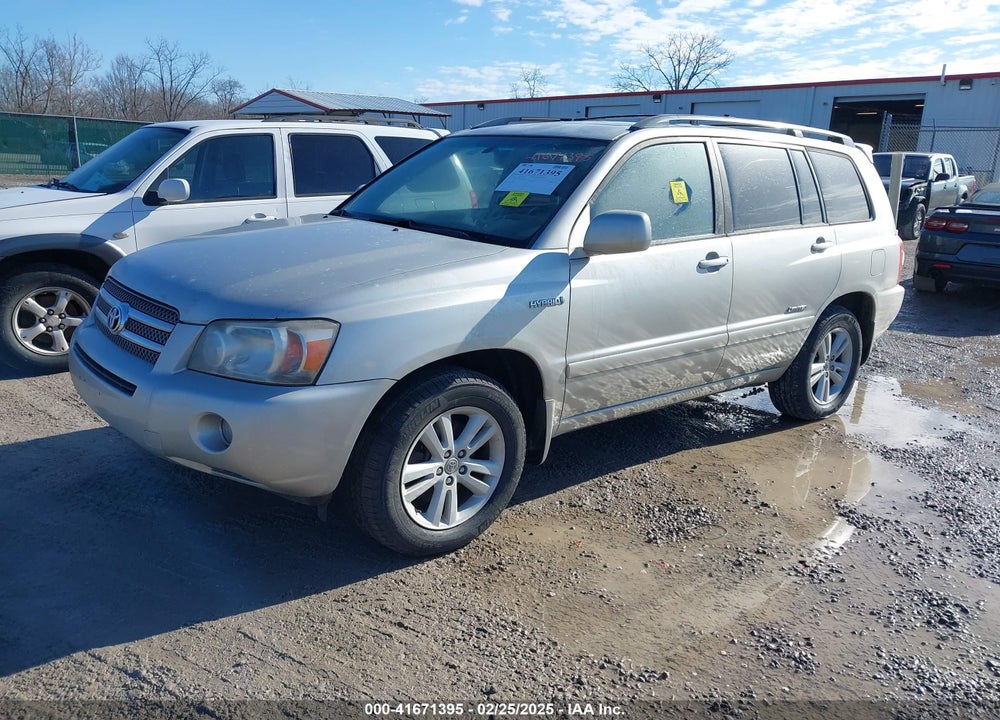 2007 TOYOTA HIGHLANDER HYBRID VIN: JTEDW21A270019125