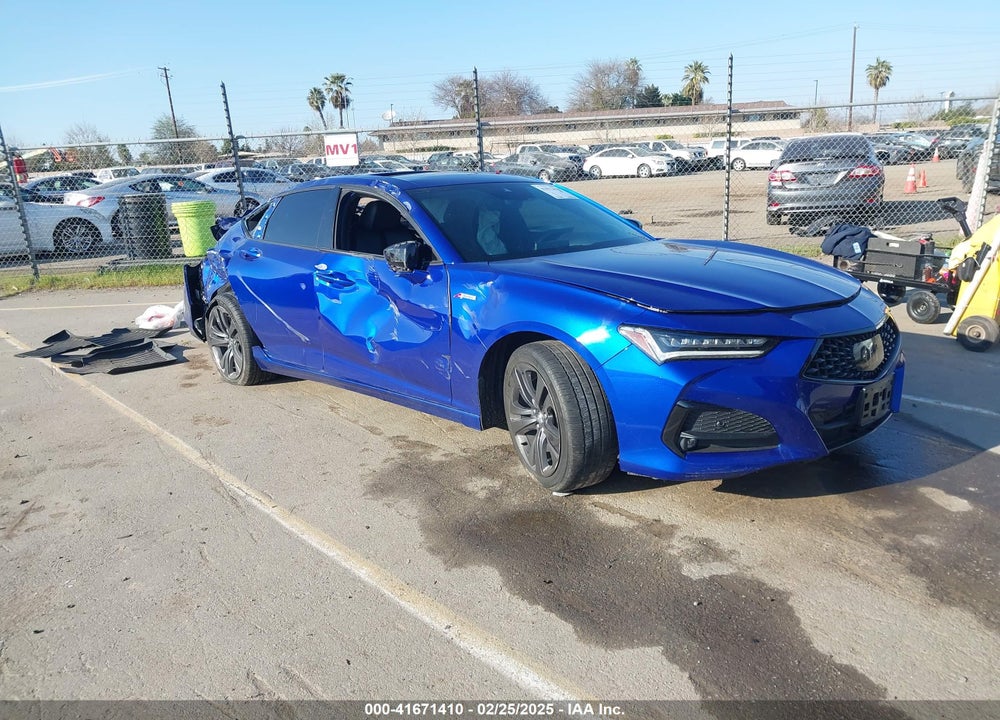 2021 ACURA TLX A-SPEC PACKAGE VIN: 19UUB6F51MA009888