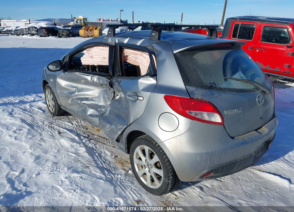 2013 MAZDA MAZDA2 VIN: JM1DE1LYXD0153291