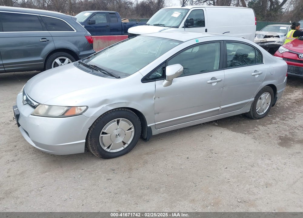 2008 HONDA CIVIC HYBRID VIN: JHMFA36238S003412