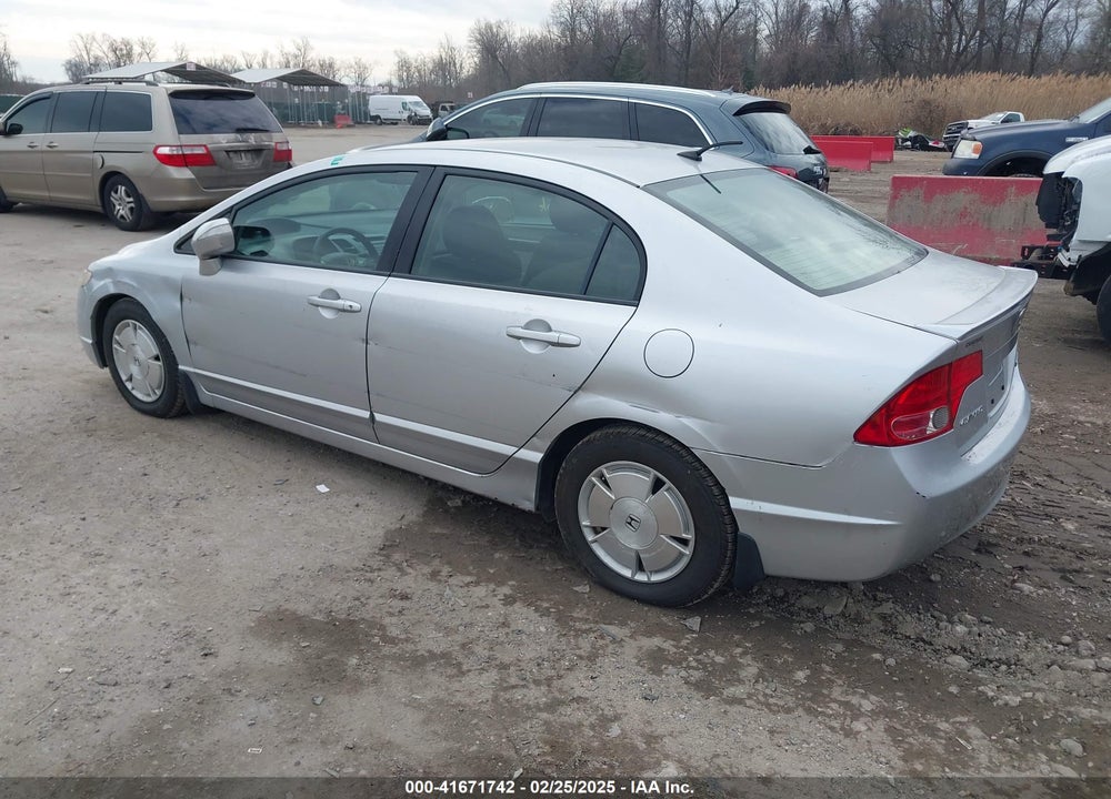 2008 HONDA CIVIC HYBRID VIN: JHMFA36238S003412