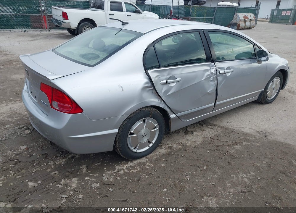 2008 HONDA CIVIC HYBRID VIN: JHMFA36238S003412
