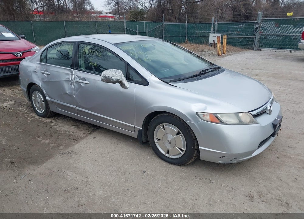 2008 HONDA CIVIC HYBRID VIN: JHMFA36238S003412