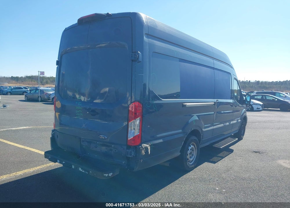 2021 FORD TRANSIT-250 CARGO VAN VIN: 1FTBR3X87MKA56961