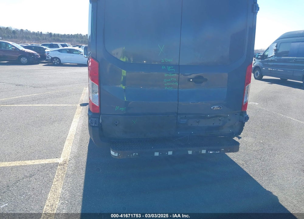 2021 FORD TRANSIT-250 CARGO VAN VIN: 1FTBR3X87MKA56961