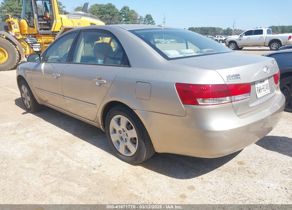 2008 HYUNDAI SONATA VIN: 5NPET46C68H344730