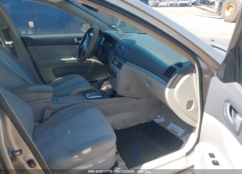 2008 HYUNDAI SONATA VIN: 5NPET46C68H344730