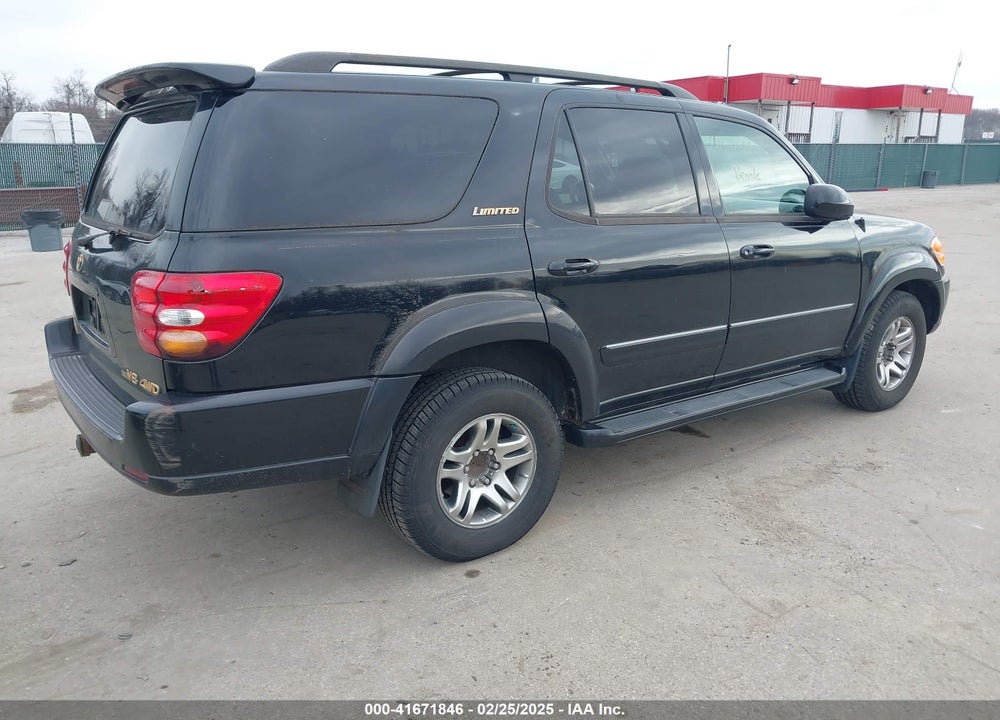 2003 TOYOTA SEQUOIA LIMITED V8 VIN: 5TDBT48A63S184964