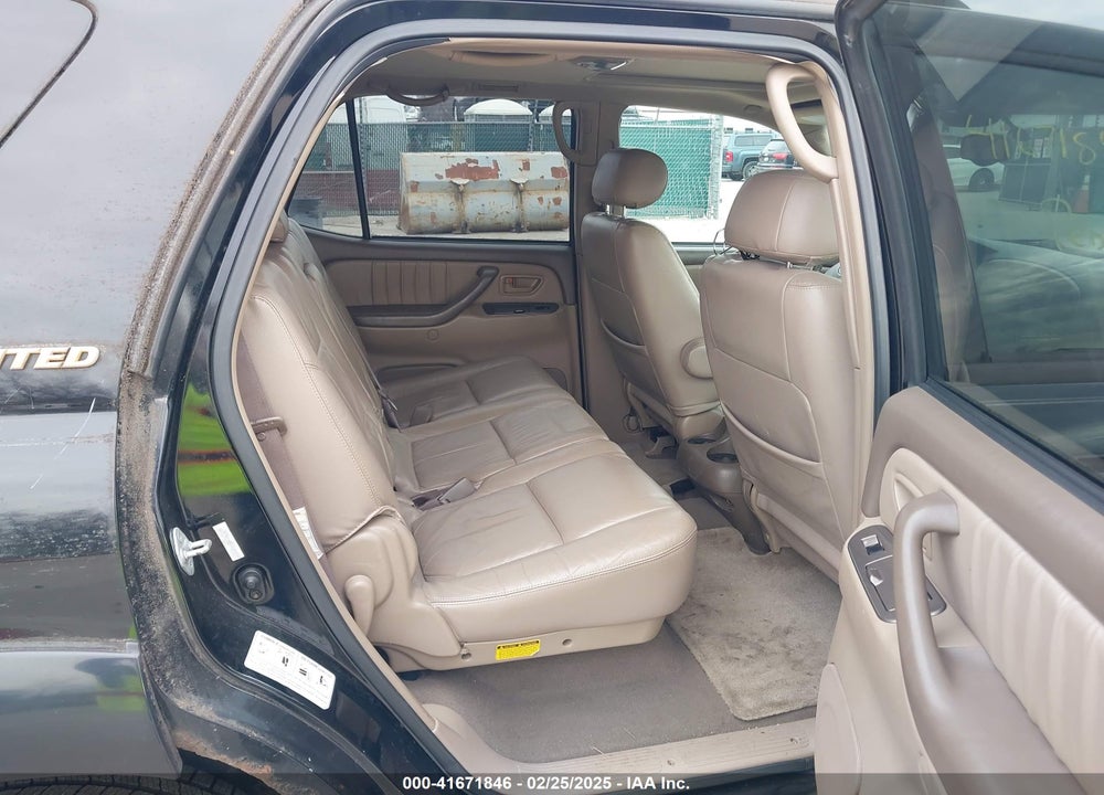 2003 TOYOTA SEQUOIA LIMITED V8 VIN: 5TDBT48A63S184964