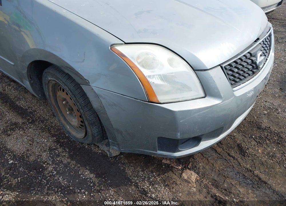 2008 NISSAN SENTRA VIN: 3N1AB61E58L611249