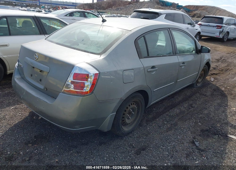 2008 NISSAN SENTRA VIN: 3N1AB61E58L611249