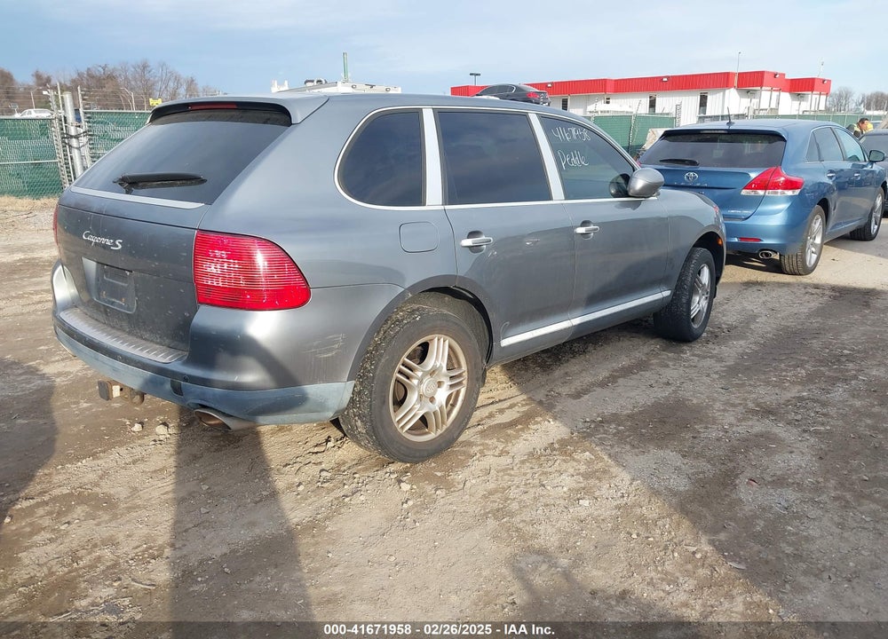 2006 PORSCHE CAYENNE S/S TITANIUM EDITION VIN: WP1AB29P76LA64634