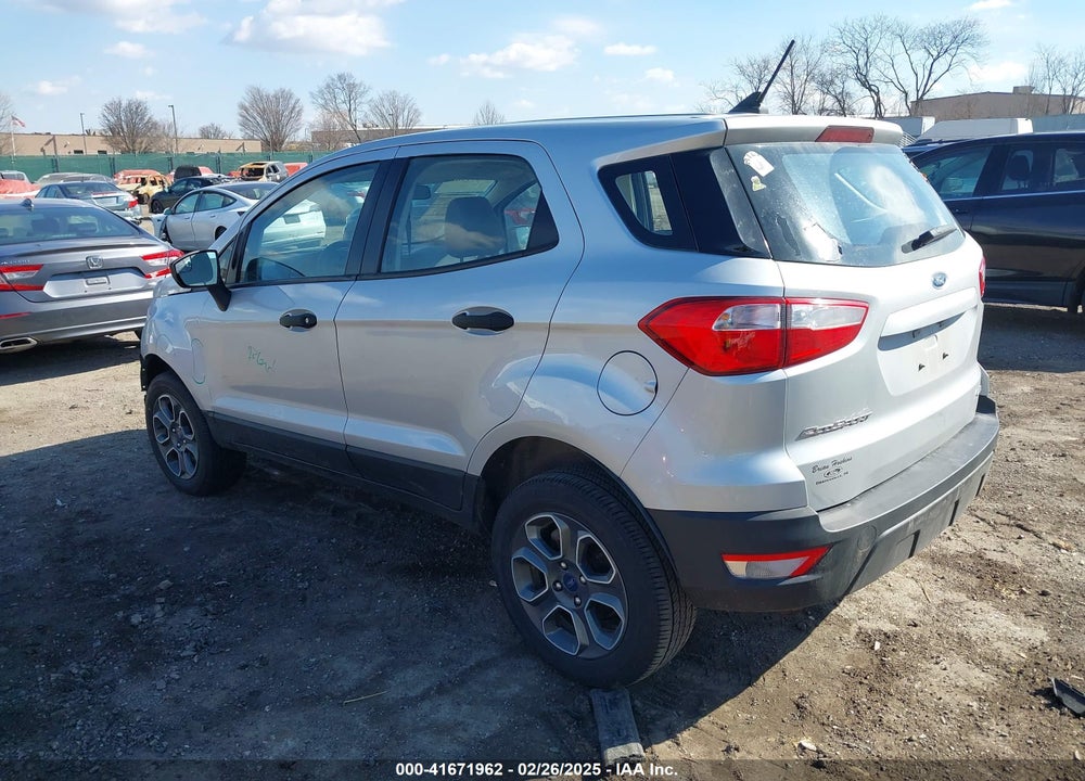 2020 FORD ECOSPORT VIN: MAJ6S3FL6LC393907
