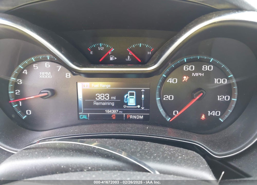 2017 CHEVROLET IMPALA VIN: 1G1105S32HU167675