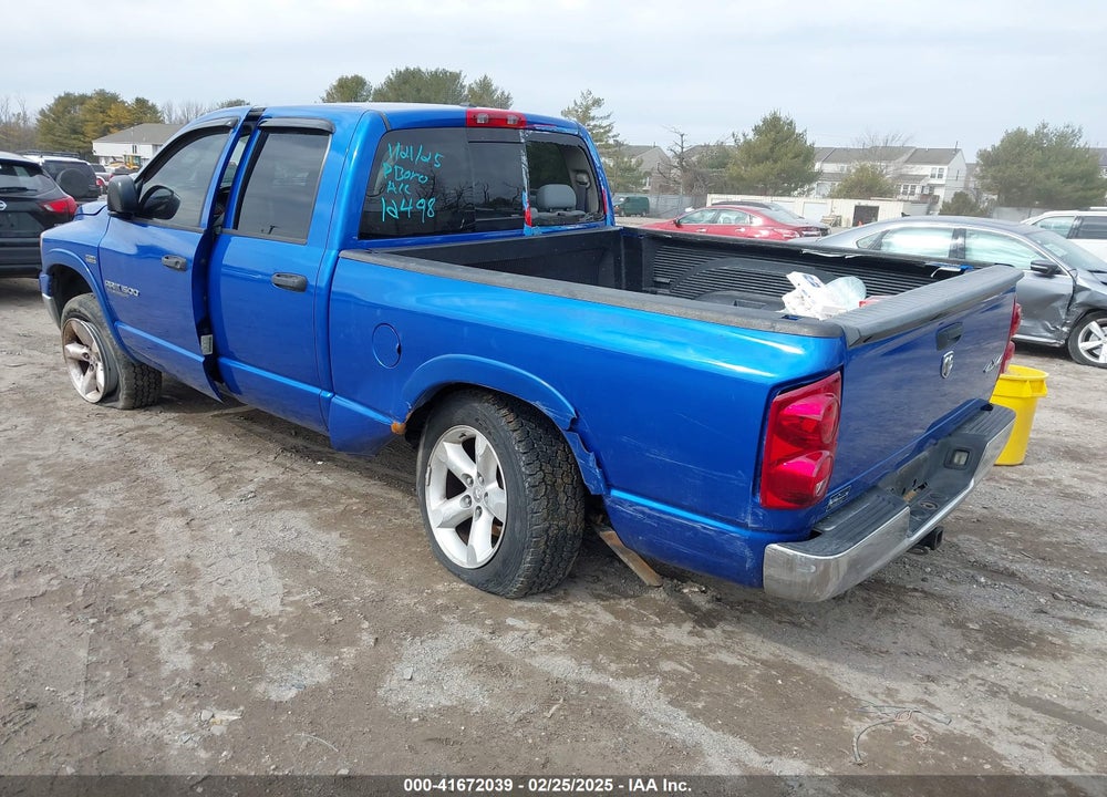 2007 DODGE RAM 1500 SLT/TRX4 OFF ROAD/SPORT VIN: 1D7HU18217S196473