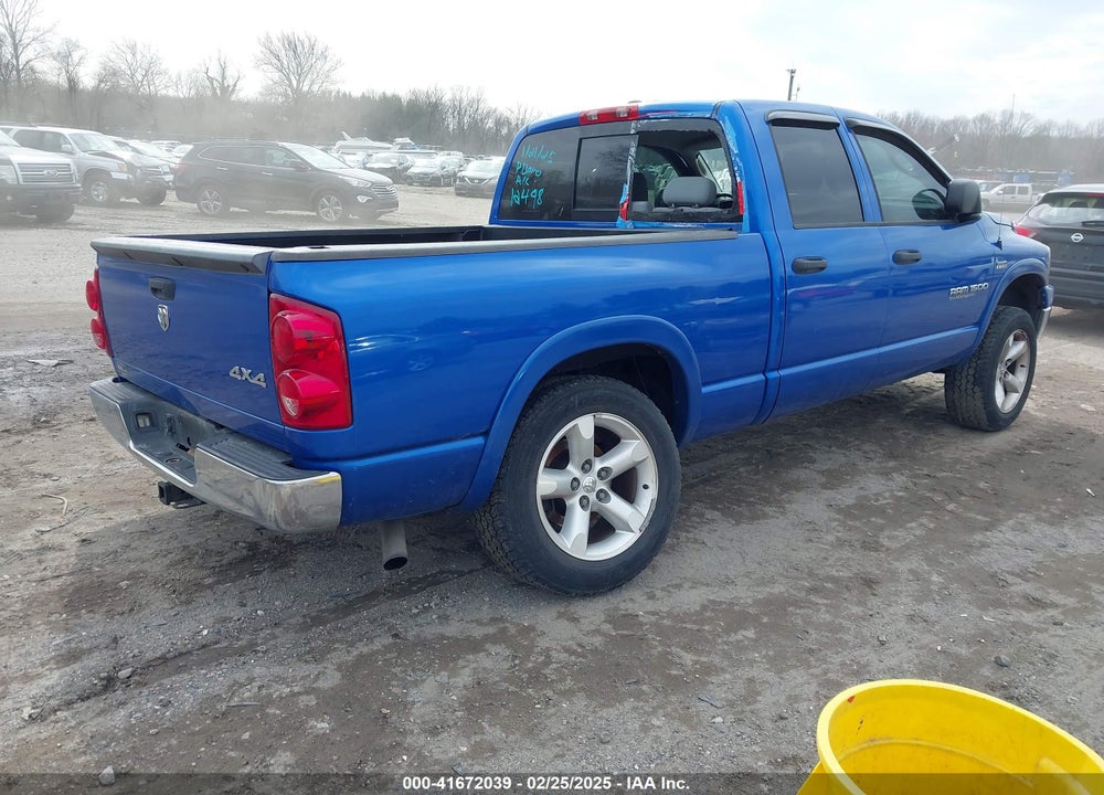 2007 DODGE RAM 1500 SLT/TRX4 OFF ROAD/SPORT VIN: 1D7HU18217S196473