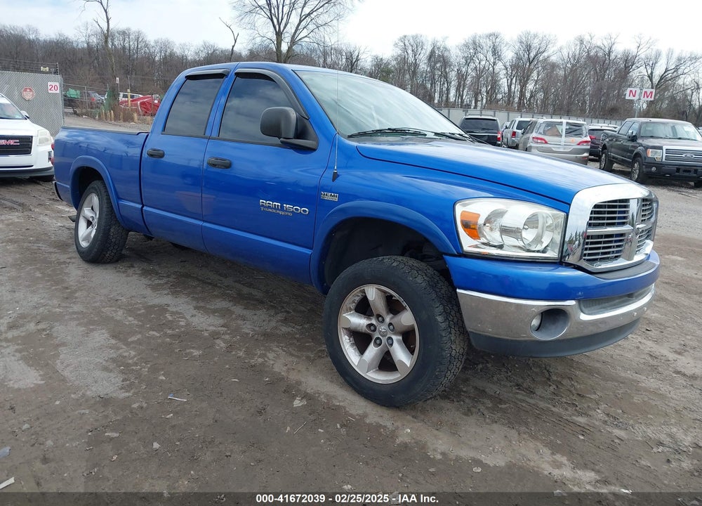 2007 DODGE RAM 1500 SLT/TRX4 OFF ROAD/SPORT VIN: 1D7HU18217S196473