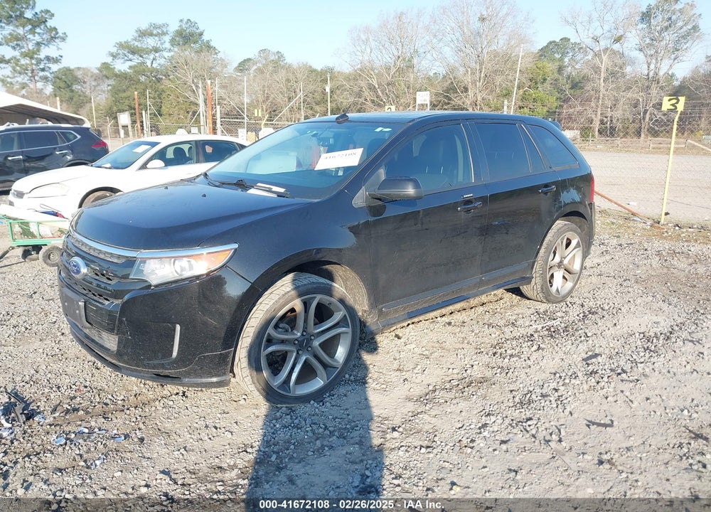 2014 FORD EDGE VIN: 2FMDK4AK7EBB10810