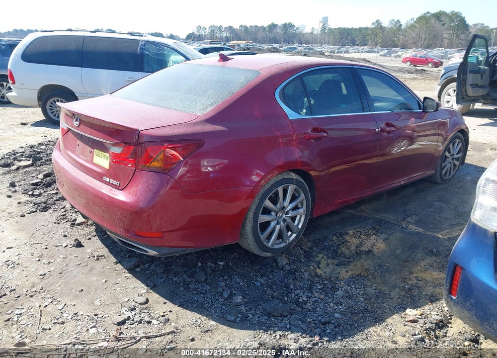 2014 LEXUS GS 350 VIN: JTHBE1BL0E5029997
