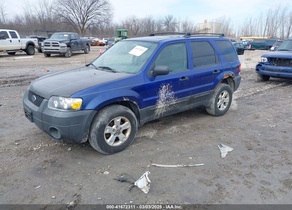 2005 FORD ESCAPE VIN: 1FMYU93165KD62745