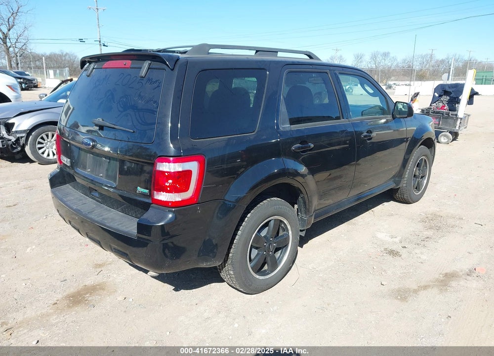 2011 FORD ESCAPE XLT VIN: 1FMCU9DG7BKA62396
