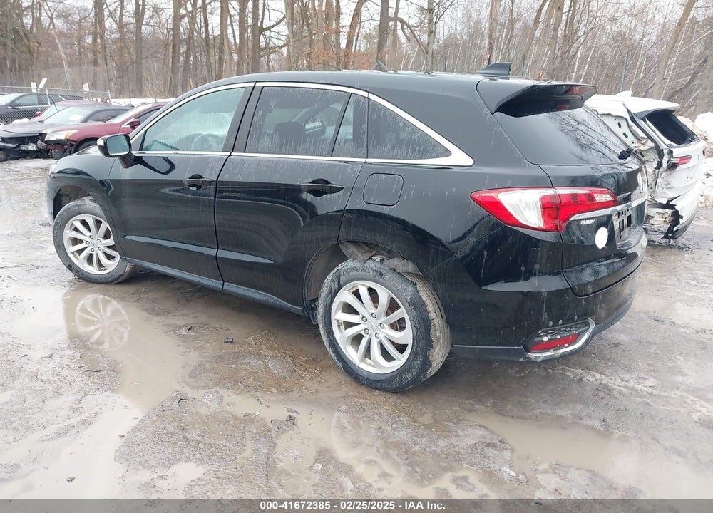 2016 ACURA RDX WATCH PLUS PACKAGE VIN: 5J8TB4H38GL015305