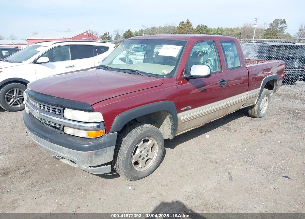 2001 CHEVROLET SILVERADO 1500 VIN: 1GCEK19T01E207687