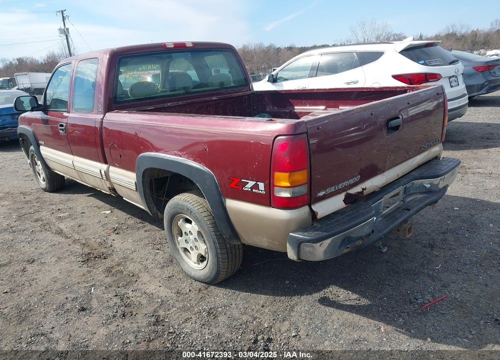 2001 CHEVROLET SILVERADO 1500 VIN: 1GCEK19T01E207687