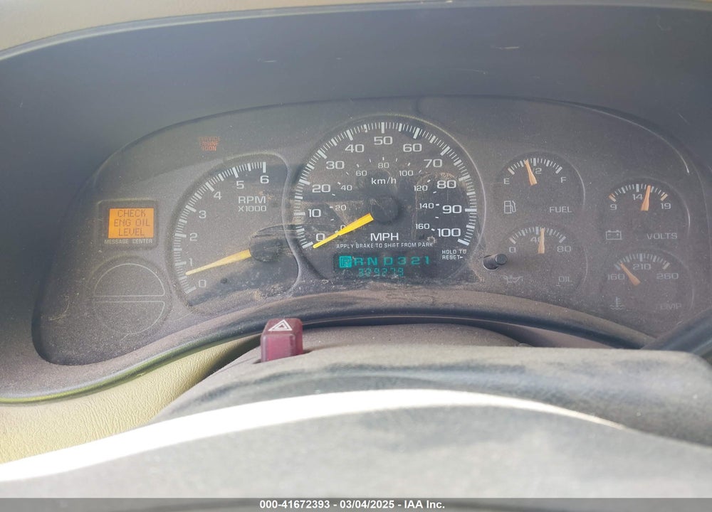 2001 CHEVROLET SILVERADO 1500 VIN: 1GCEK19T01E207687